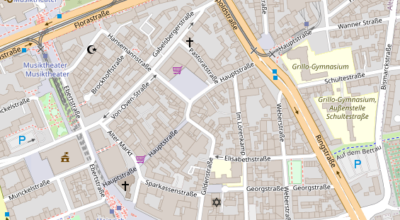 Steuerberater auf Satellitenbild