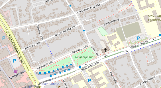 Steuerberater auf Satellitenbild