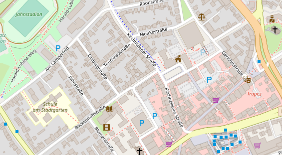 Steuerberater auf Satellitenbild