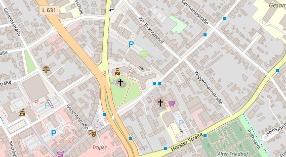 Steuerberater auf Satellitenbild