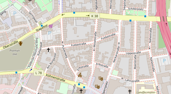 Steuerberater auf Satellitenbild