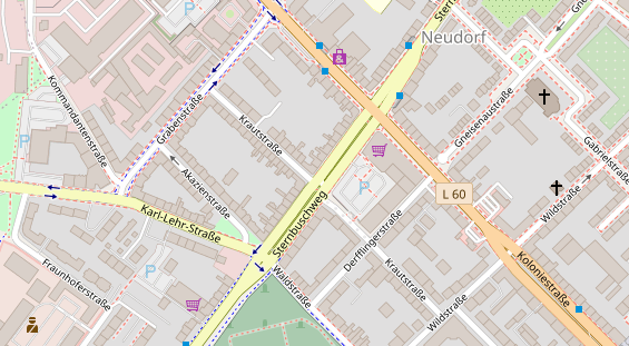 Steuerberater auf Satellitenbild