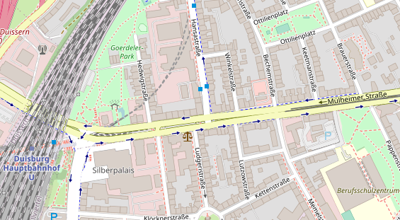 Steuerberater auf Satellitenbild