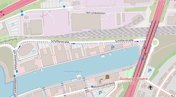 Steuerberater auf Satellitenbild