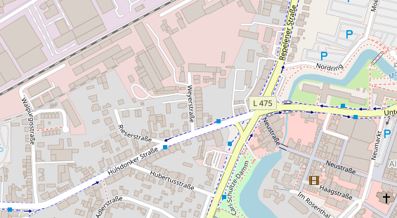 Steuerberater auf Satellitenbild