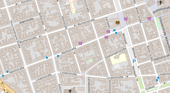 Steuerberater auf Satellitenbild