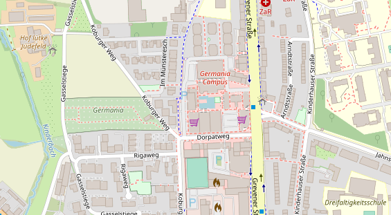 Steuerberater auf Satellitenbild