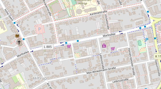 Steuerberater auf Satellitenbild