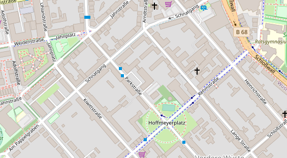 Steuerberater auf Satellitenbild