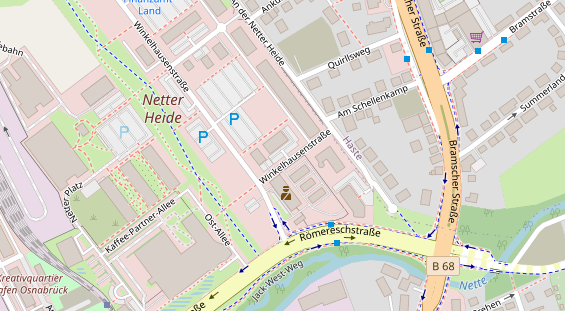 Steuerberater auf Satellitenbild