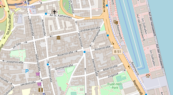 Steuerberater auf Satellitenbild