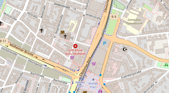 Steuerberater auf Satellitenbild