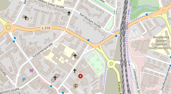 Steuerberater auf Satellitenbild