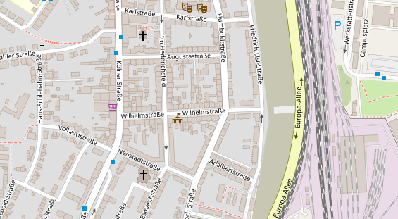 Steuerberater auf Satellitenbild