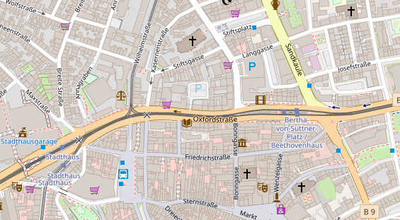 Steuerberater auf Satellitenbild