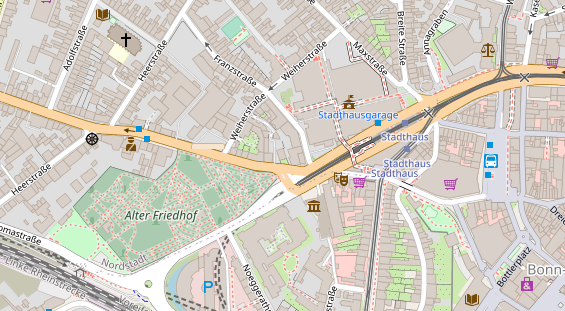 Steuerberater auf Satellitenbild