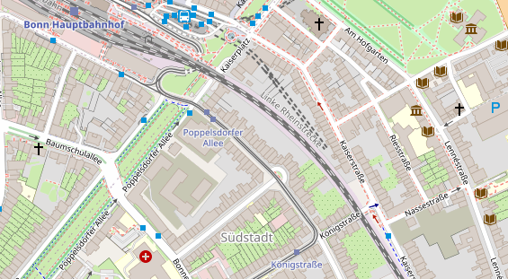 Steuerberater auf Satellitenbild