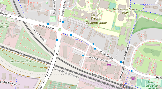 Steuerberater auf Satellitenbild