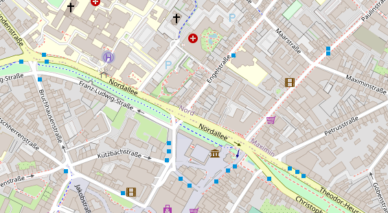 Steuerberater auf Satellitenbild