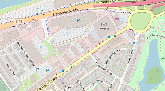 Steuerberater auf Satellitenbild