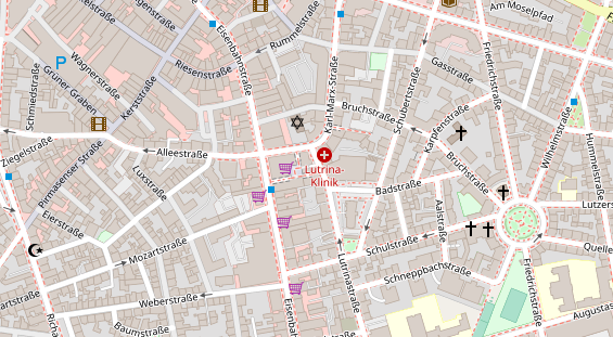 Steuerberater auf Satellitenbild