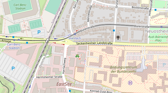 Steuerberater auf Satellitenbild