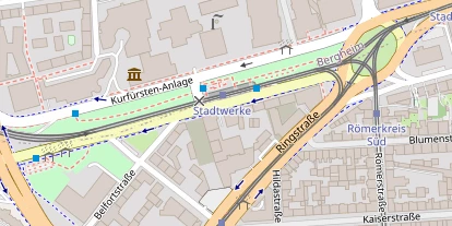 Steuerberater auf Satellitenbild