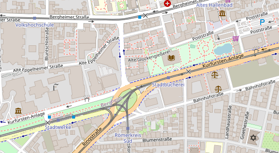 Steuerberater auf Satellitenbild