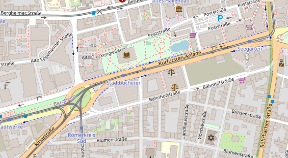 Steuerberater auf Satellitenbild