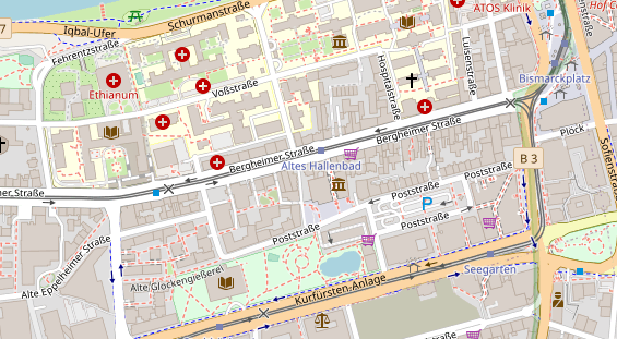 Steuerberater auf Satellitenbild