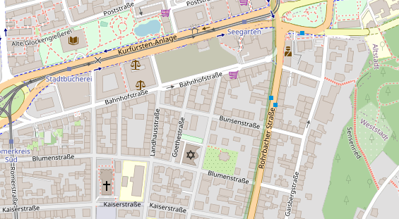 Steuerberater auf Satellitenbild