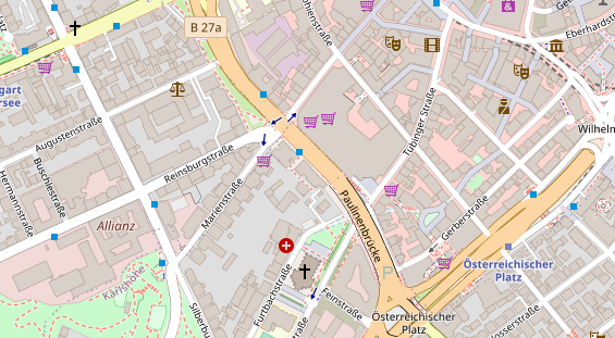 Steuerberater auf Satellitenbild