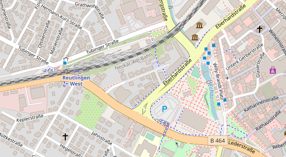 Steuerberater auf Satellitenbild