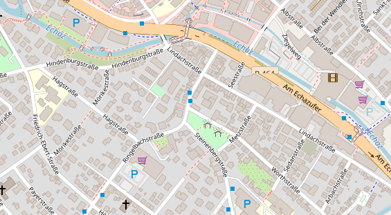 Steuerberater auf Satellitenbild