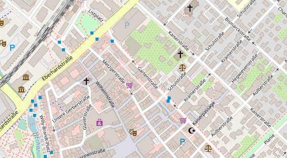 Steuerberater auf Satellitenbild