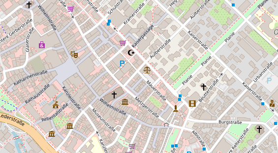 Steuerberater auf Satellitenbild