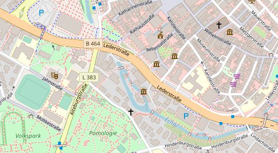 Steuerberater auf Satellitenbild