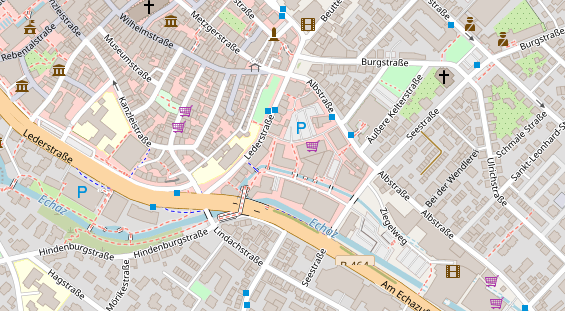 Steuerberater auf Satellitenbild