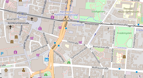 Steuerberater auf Satellitenbild