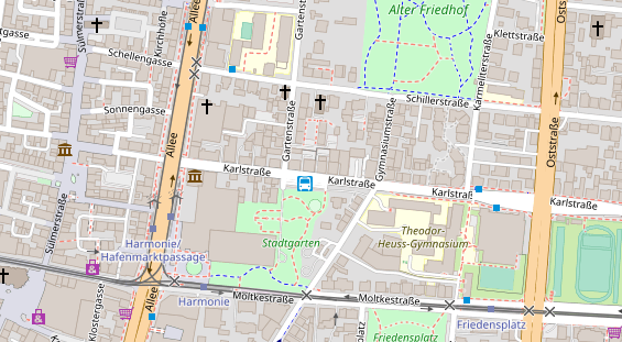 Steuerberater auf Satellitenbild