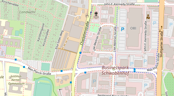 Steuerberater auf Satellitenbild