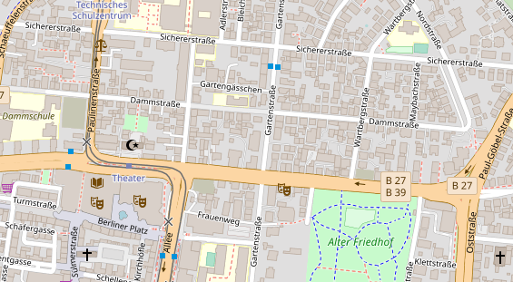 Steuerberater auf Satellitenbild