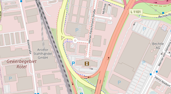 Steuerberater auf Satellitenbild