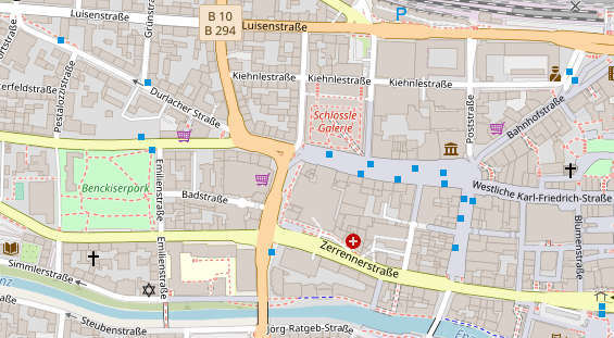 Steuerberater auf Satellitenbild