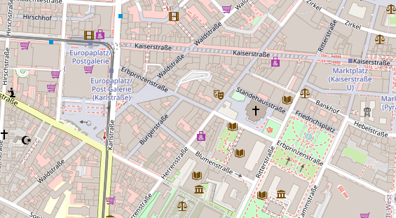 Steuerberater auf Satellitenbild