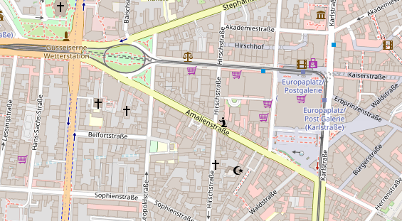 Steuerberater auf Satellitenbild