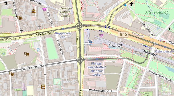 Steuerberater auf Satellitenbild