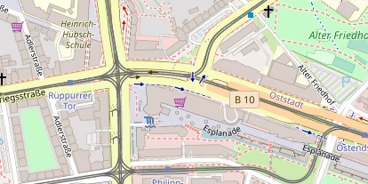 Steuerberater auf Satellitenbild