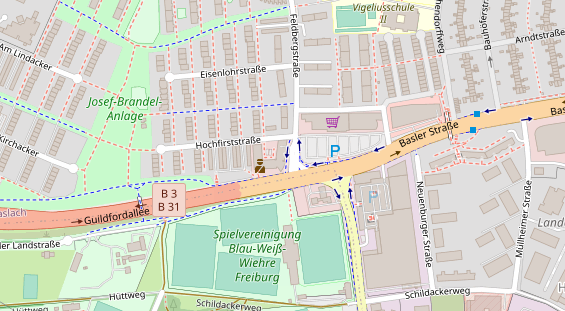 Steuerberater auf Satellitenbild