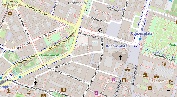 Steuerberater auf Satellitenbild